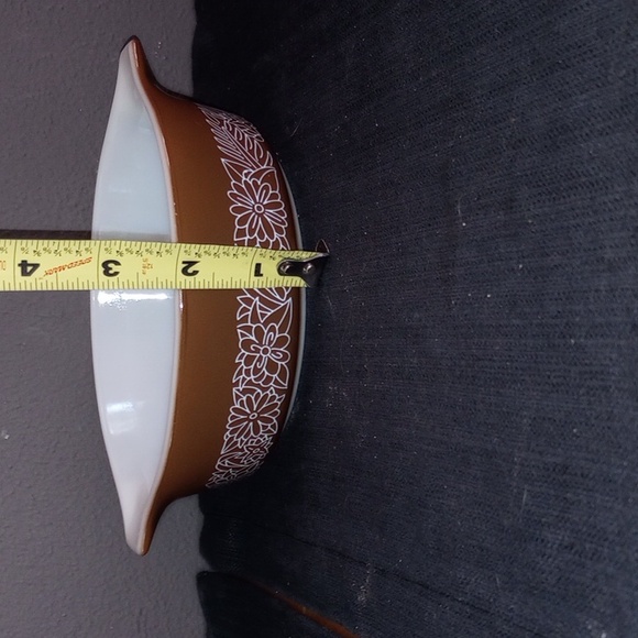 Pyrex Woodland Small Casseroles - Set of 2 with single lid - Vintage - Picture 7 of 8